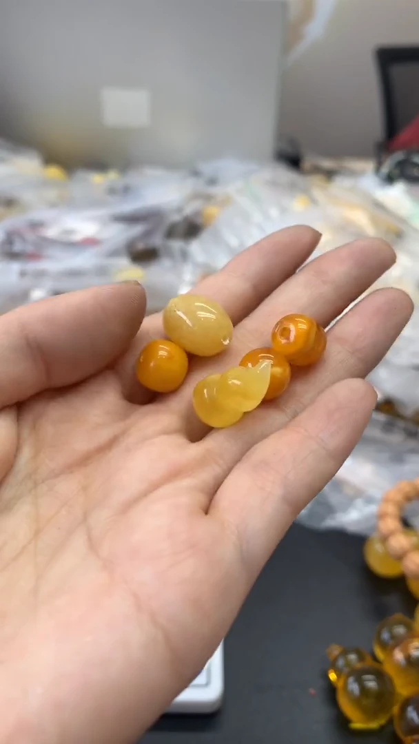 未镶嵌琥珀珠宝奇石396多样性发其一默认有瑕