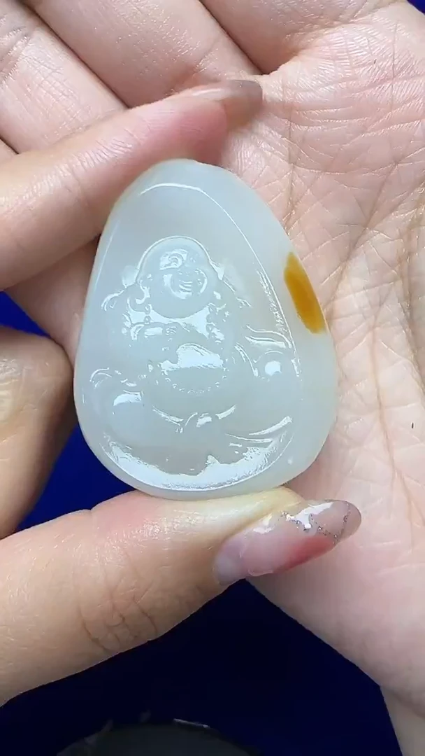 和田玉未镶嵌挂件1