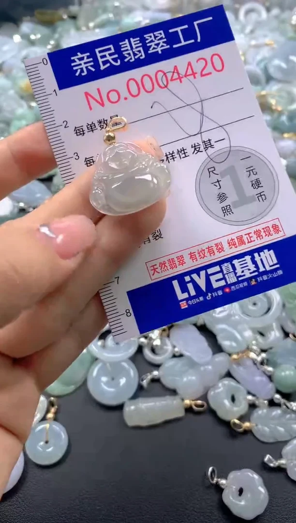 颈饰未镶嵌翡翠4420