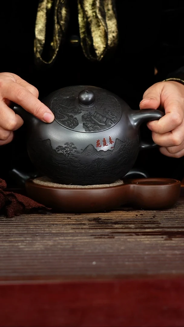 宜兴原矿紫砂壶茶壶宜兴原矿紫砂壶茶壶500C