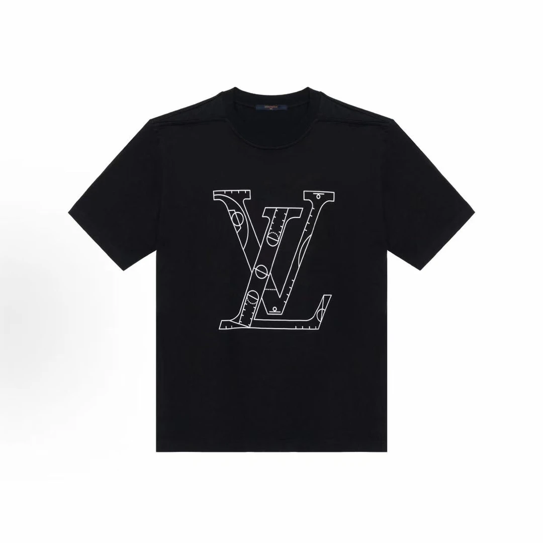 未使用 LouisVuitton/路易威登 NBA联名logo印花短袖M码