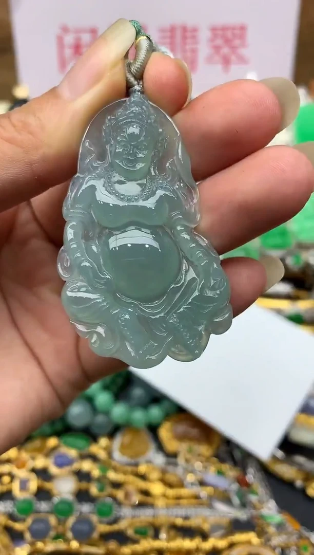 翡翠未镶嵌颈饰124-中国好珍宝