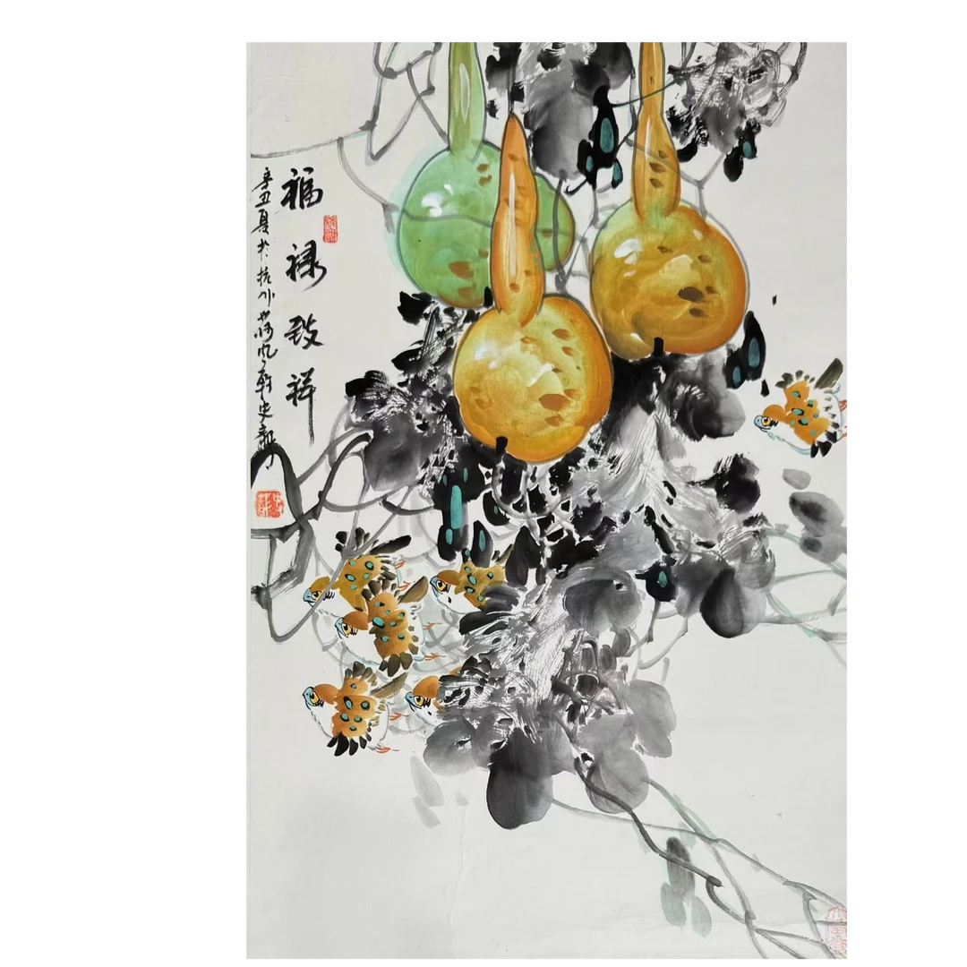 史龙-国画作品-纸本手绘-5