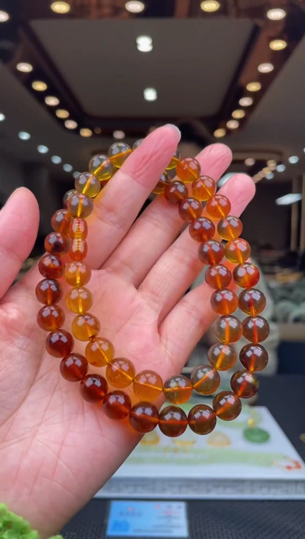 【闪购商品】定制琥珀天然琥珀拍一发一