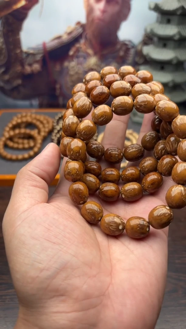 紫金鼠手串9号枣珠