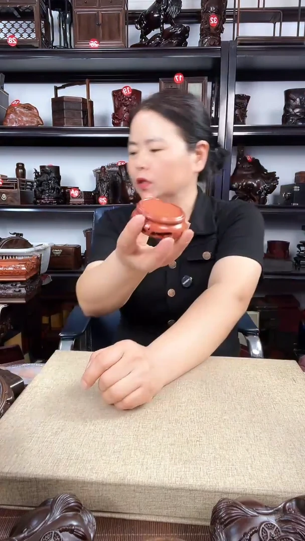 木小圆老李红木工艺品