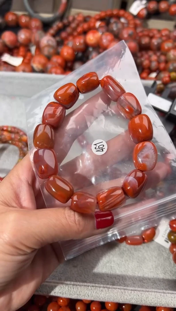 未镶嵌手串南红玛瑙14