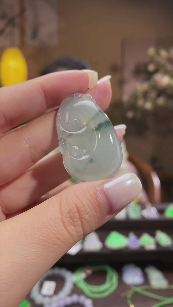 吊坠(不含链)未镶嵌翡翠如意