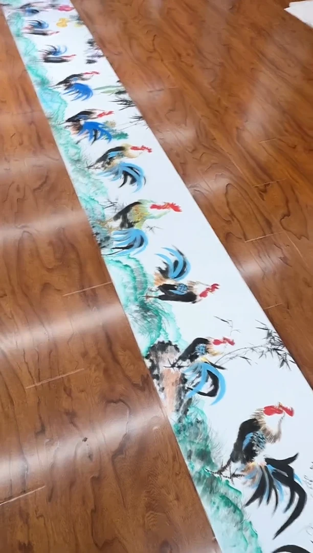 国画元****设孙桂国老师作品，带合影证书25-