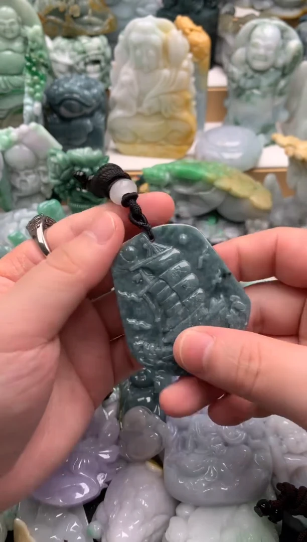 吊坠(不含链)未镶嵌翡翠1