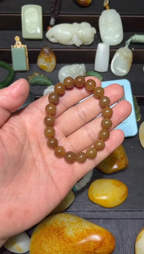 未镶嵌手串和田玉手串