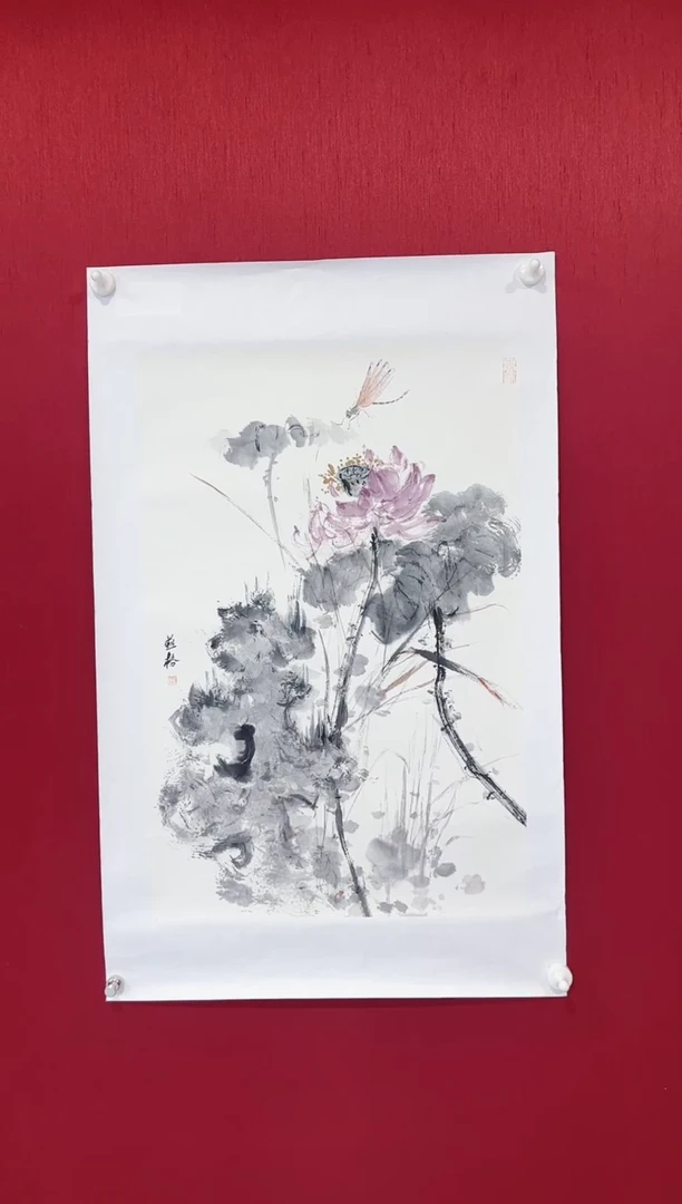 国画秦燕格老师画作