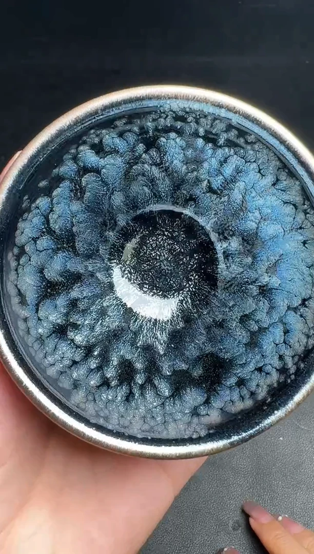 茶盏阙梅娇黑牡丹花甲纪念133