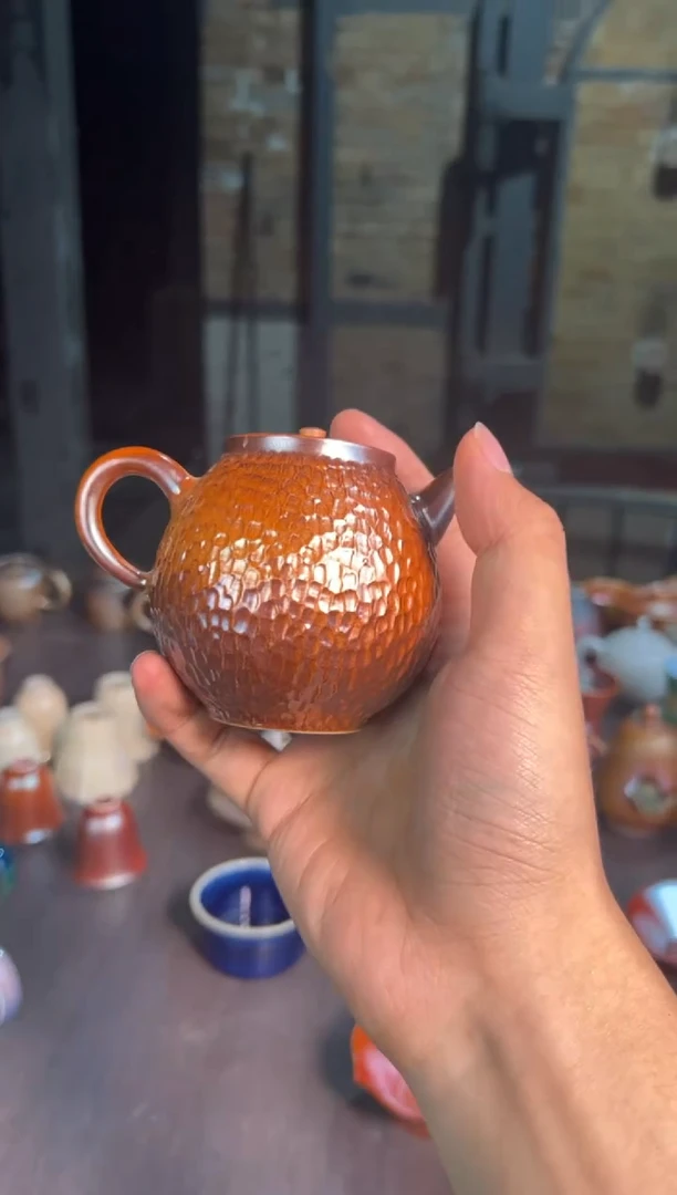 杯53柴房陶瓷原创微瑕壶