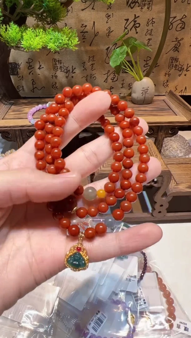 未镶嵌手串玛瑙/玉髓手饰@@