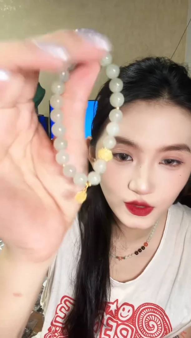 手串未镶嵌和田玉和田玉单圈车轮