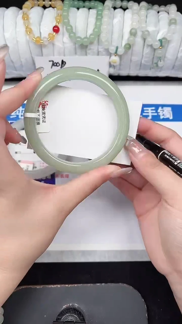 未镶嵌手镯石英质玉243-64/65