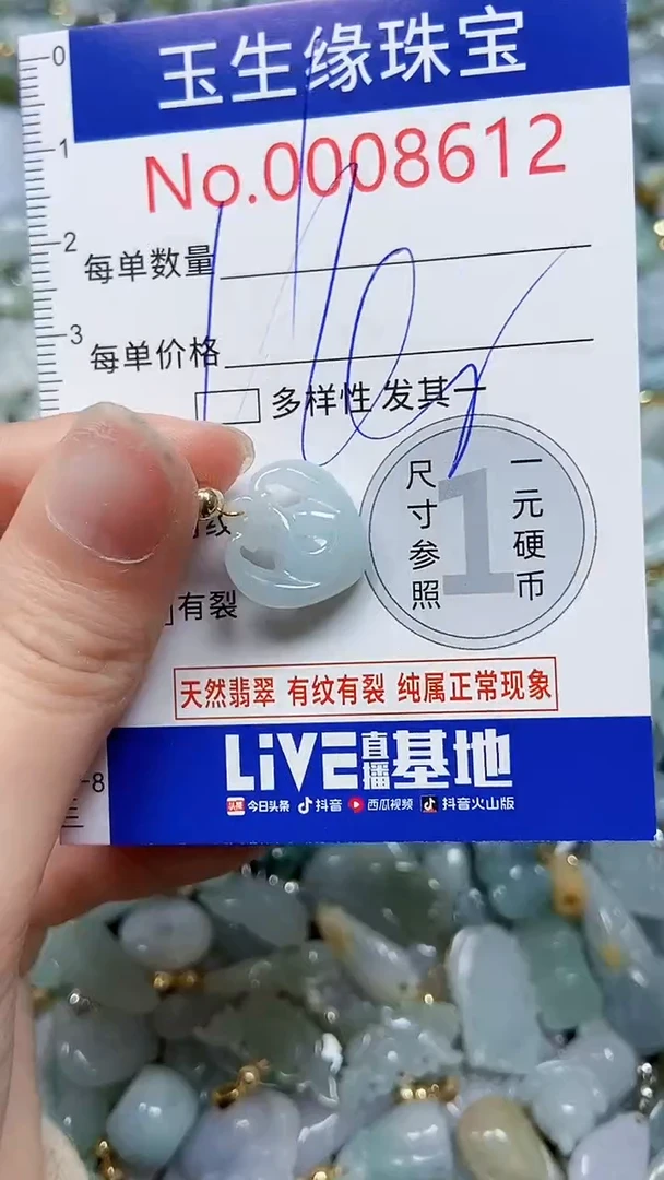 【闪购商品】翡翠颈饰未镶嵌闪购00008612