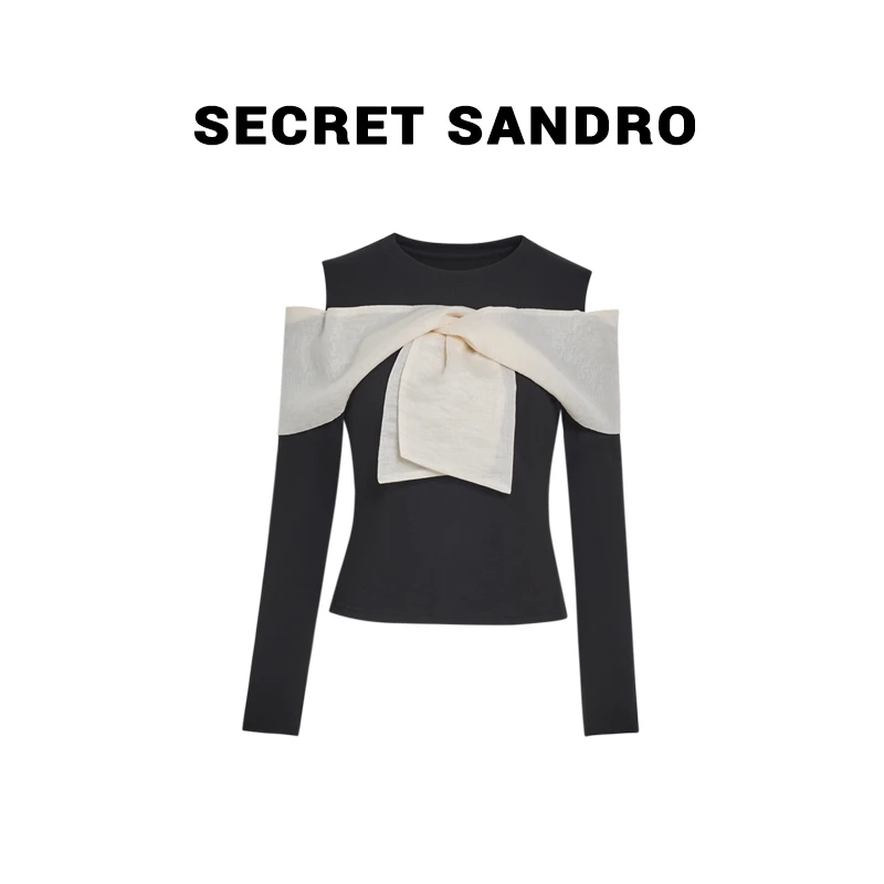 【韩佳人】Secret Sandro粉丝专享 温柔气质显贵上衣 S25293011Q