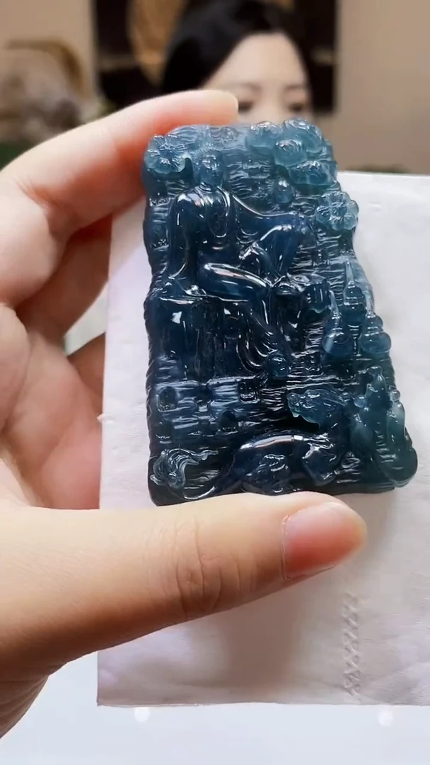 未镶嵌定制翡翠吊坠116