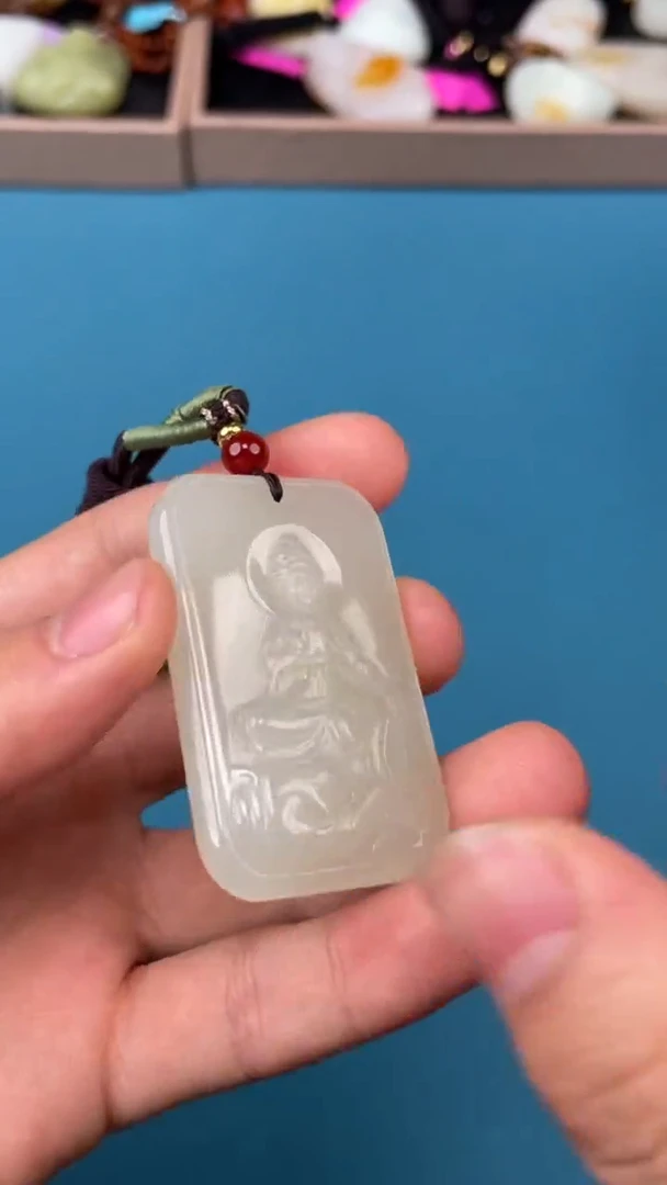 颈饰未镶嵌和田玉1.2YS多样性拍一发一22