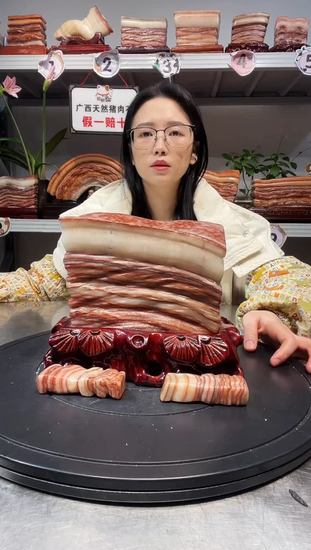 石材天然石材柳州猪肉石18-18-7