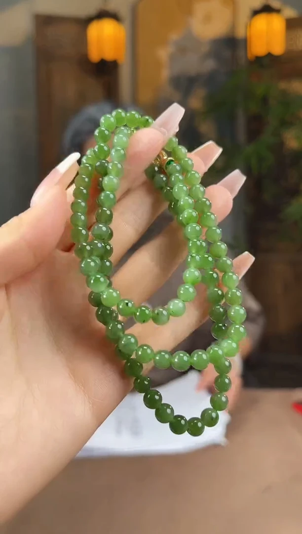 和田玉未镶嵌颈饰S336