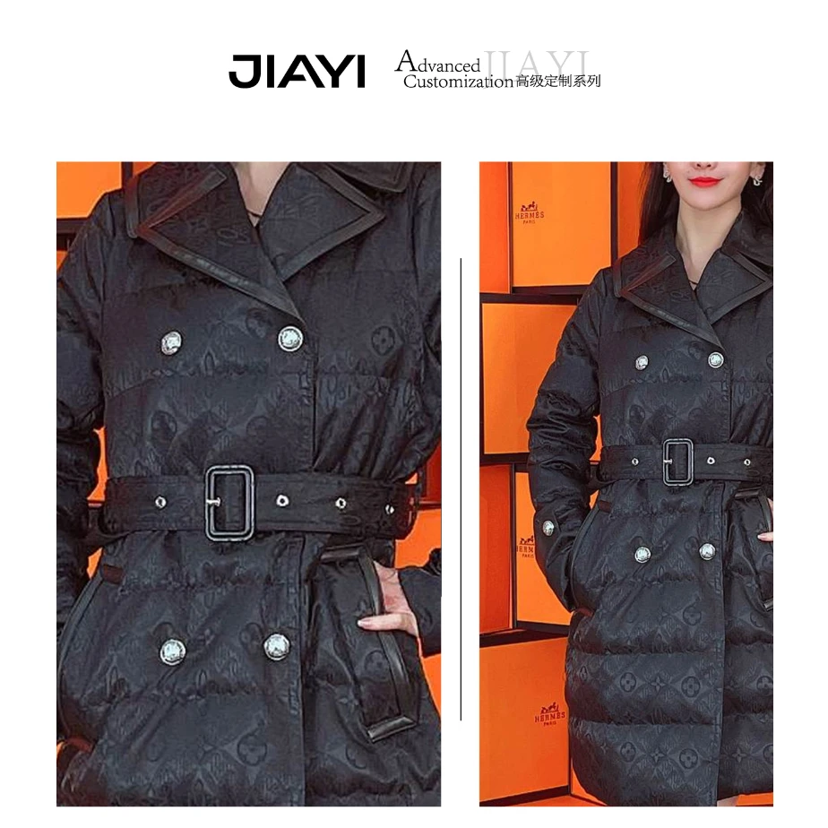 【嘉一】气质休闲女款羽绒服 JY-21067