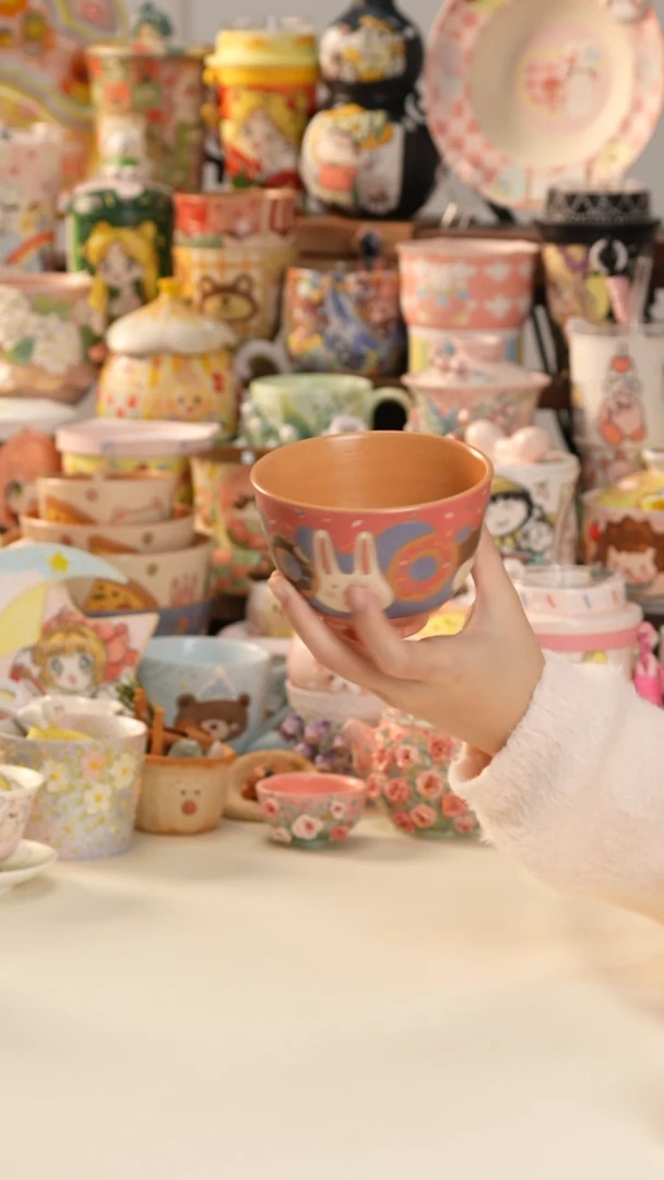 其他景德镇釉下彩手绘设计师款陶瓷