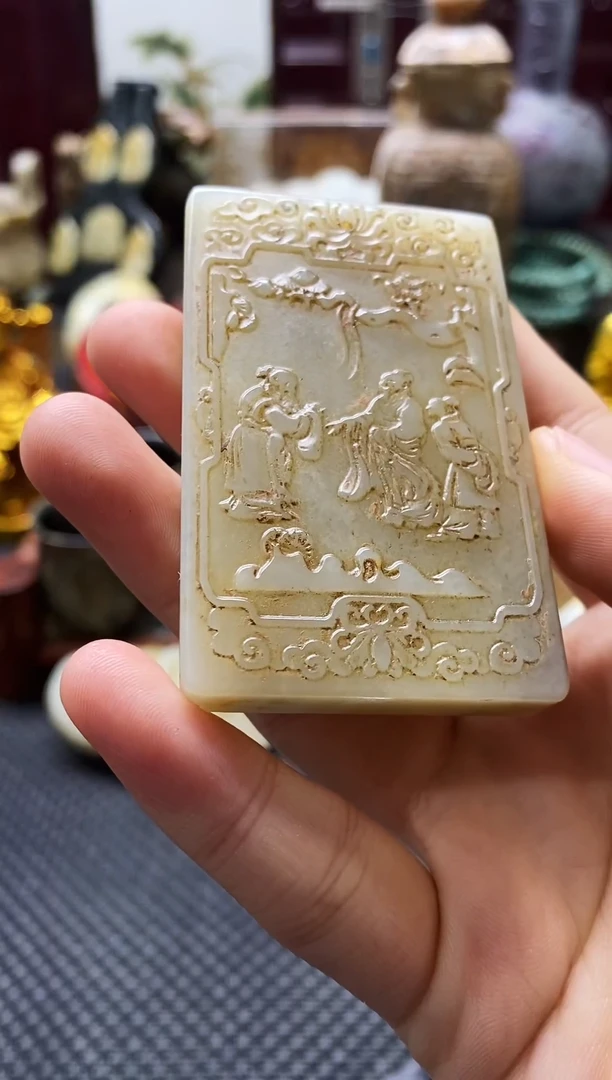 未镶嵌和田玉挂件牌子