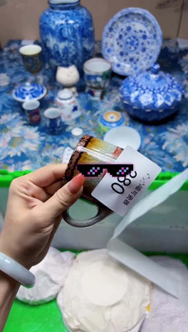 瓷片喝**茶380品均为默认瑕疵品.默认拍下告知定向 喝喝甜茶