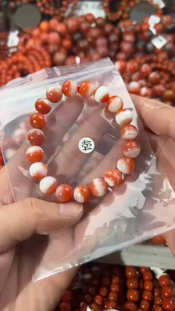 南红玛瑙手串未镶嵌10