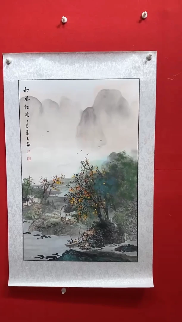 国画国画NYQ杰牛云勤老师作品