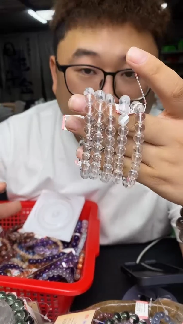 水晶手串未镶嵌手串704多样性发其一