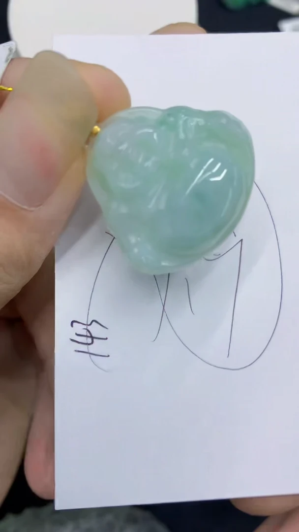 翡翠未镶嵌颈饰11111111111