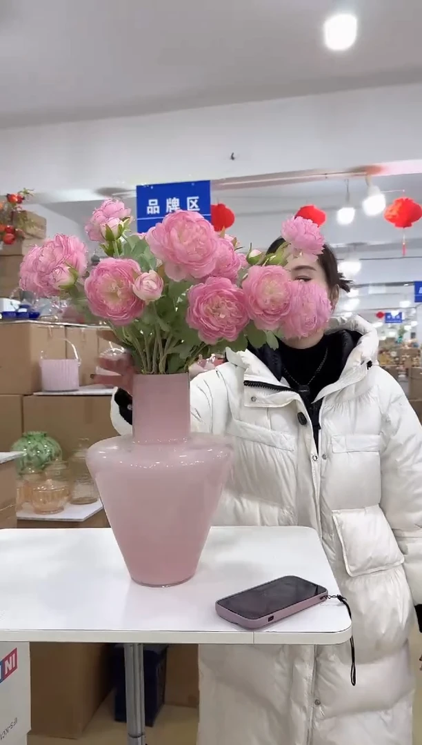【闪购商品】无铅玻璃美全花器-l-2早不带花