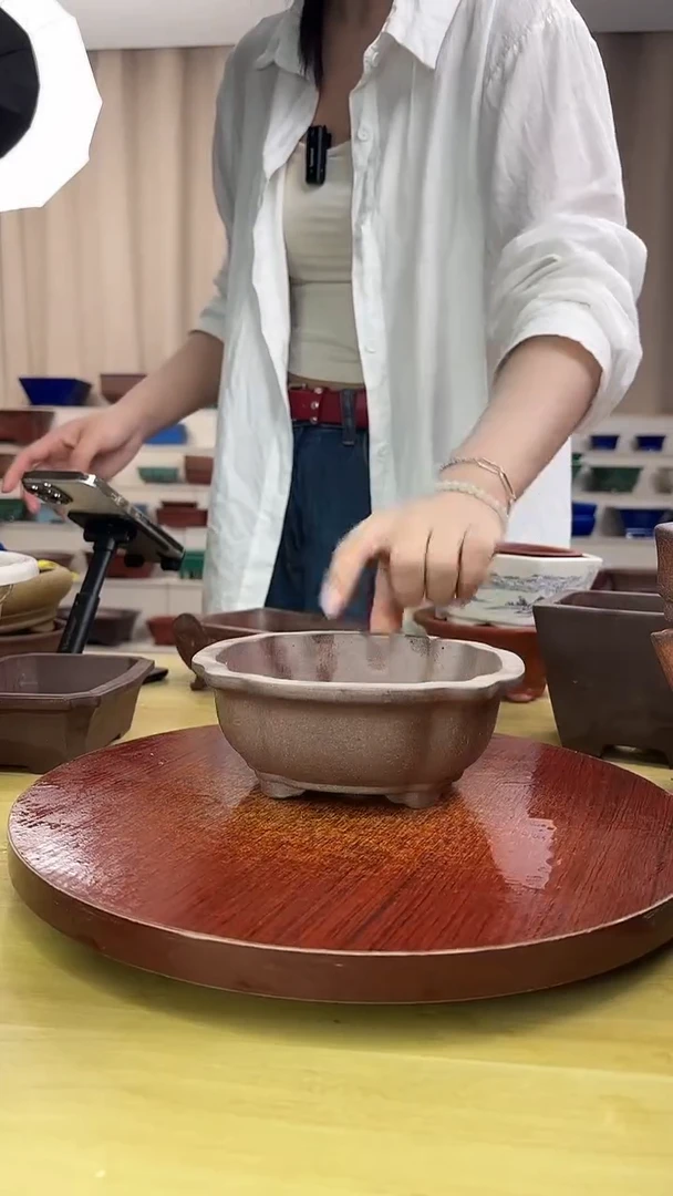 紫砂花盆紫砂花盆精品花盆微瑕