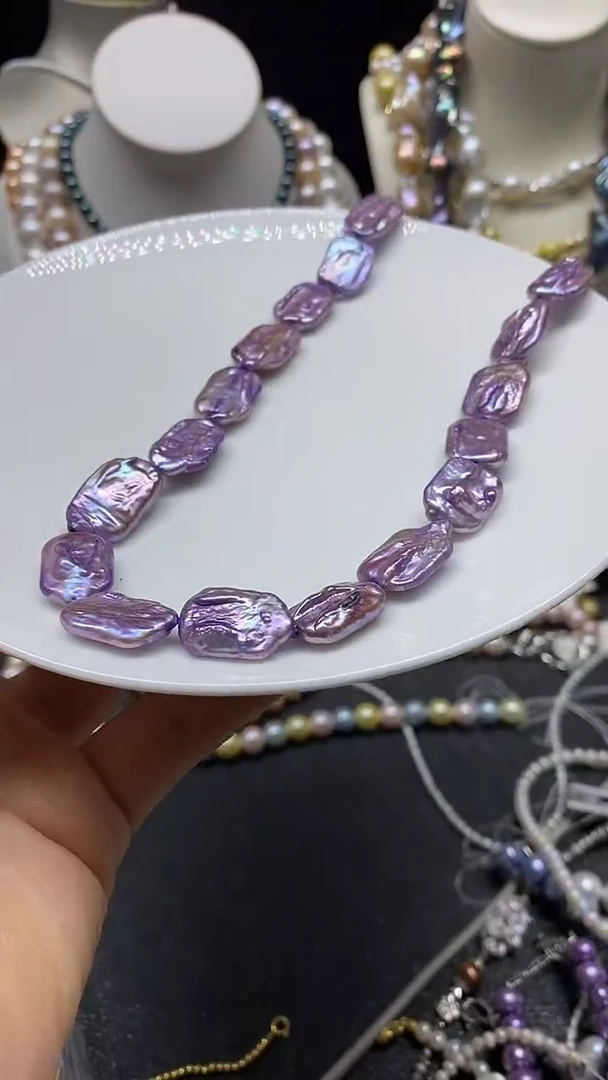 颈饰未镶嵌淡水珍珠多人