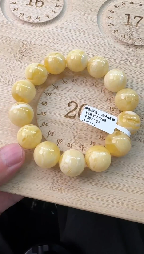 手串蜜蜡未镶嵌蜜蜡手串