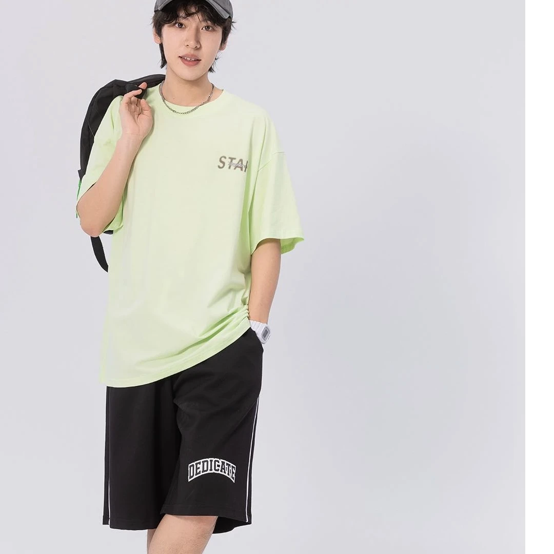 27517高端专享老林家夏季天花板男宝短袖绿色（B）