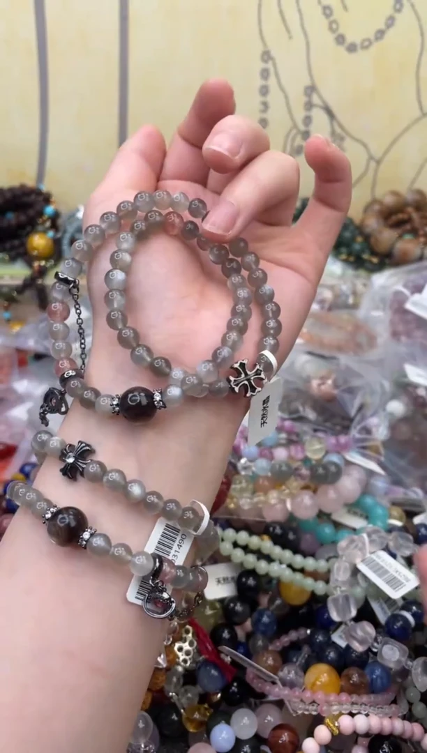 未镶嵌手链月光石234