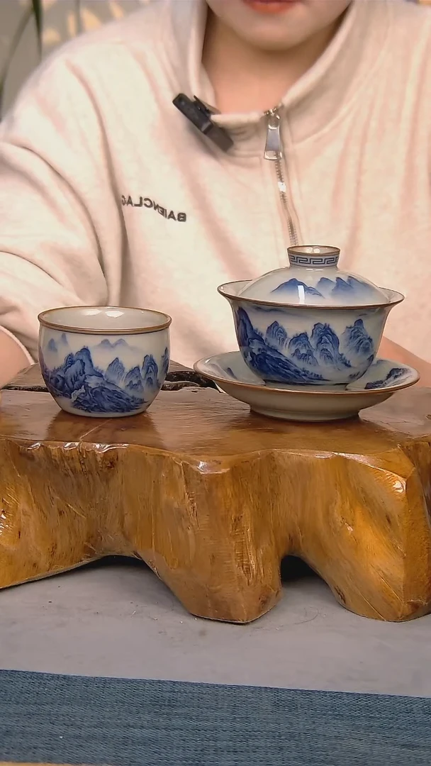 【闪购商品】简装家用款2件套 陶瓷家用茶具系列