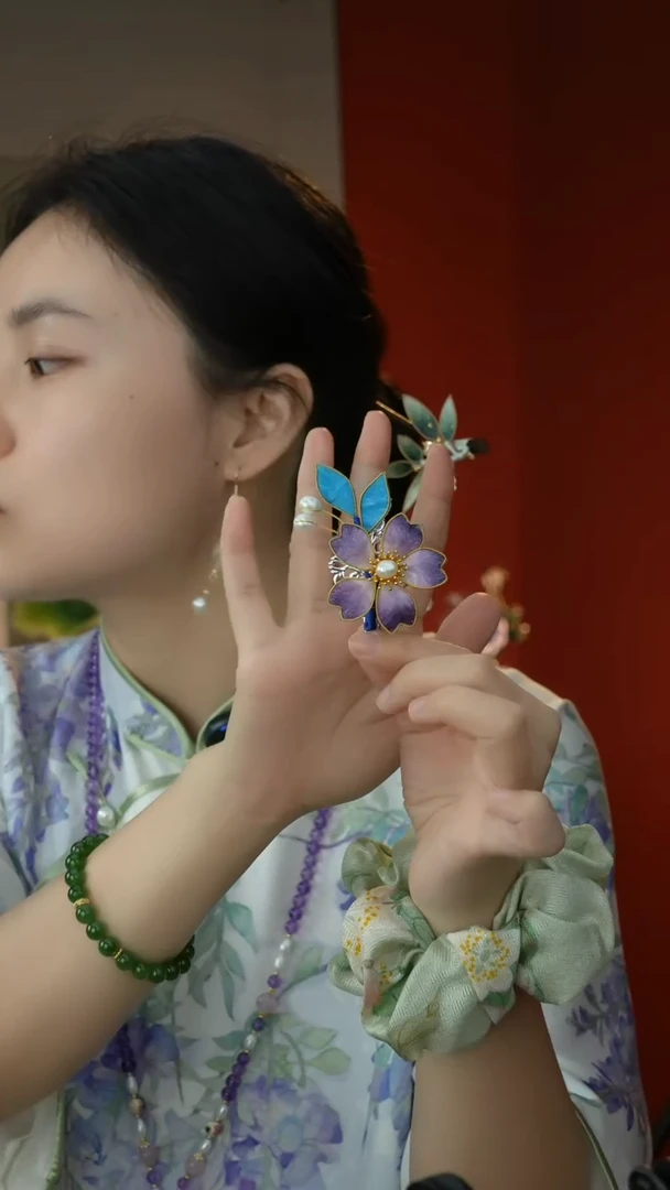 刺绣纯手工非遗国风饰品