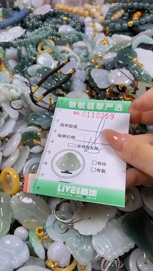 【闪购商品】翡翠颈饰未镶嵌闪购0110259