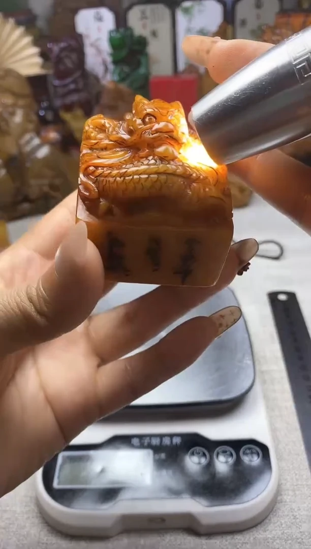 寿山石印石纯天然石料