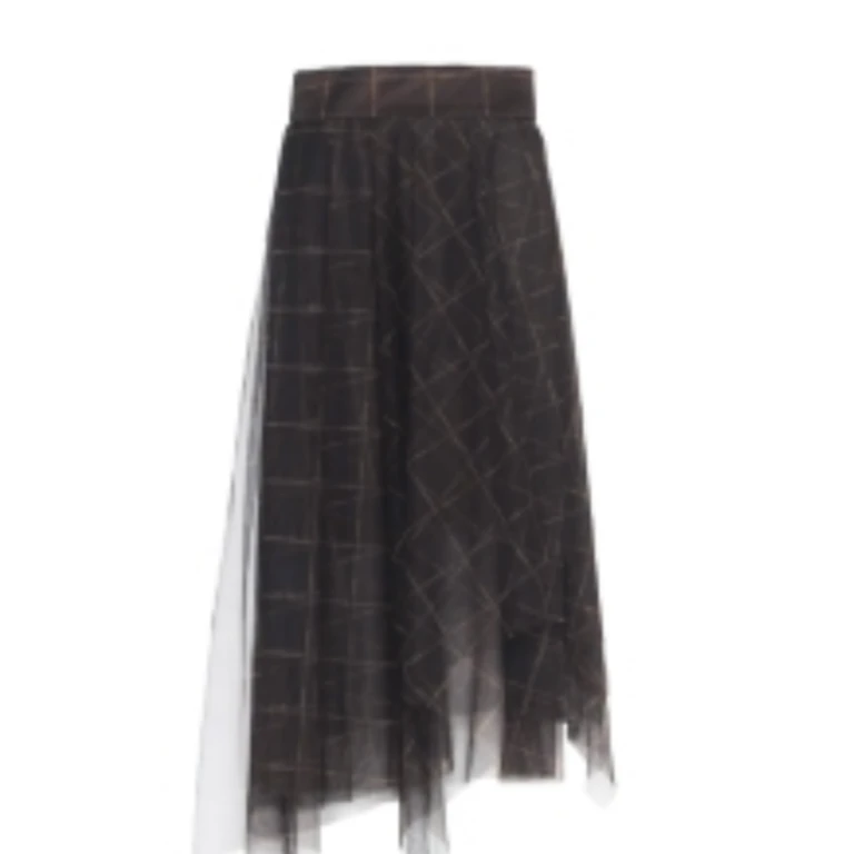 【小熊专属】M230135曼德诗时尚百搭半身裙