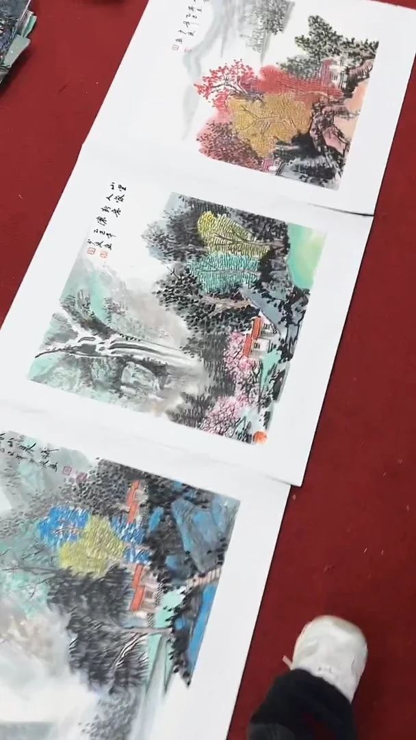 国画卢少波/国画/花鸟