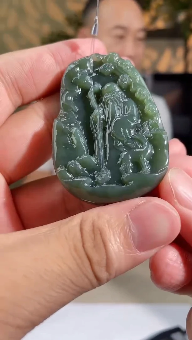 和田玉未镶嵌吊坠(不含链)多样性发货拍一发一