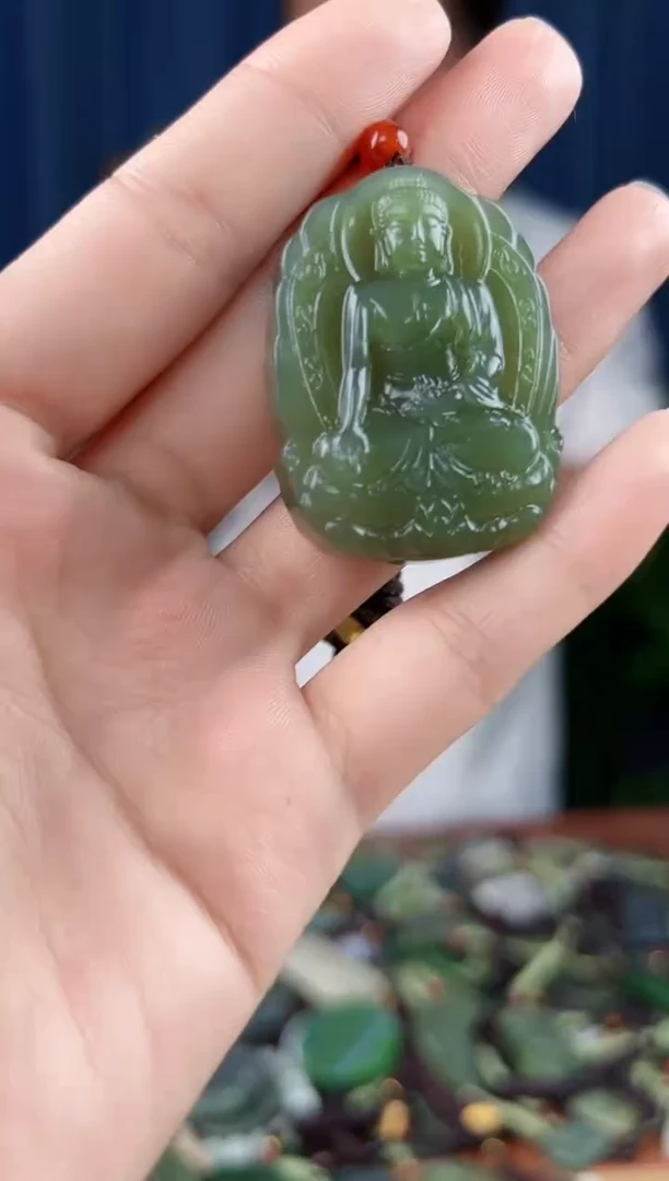未镶嵌和田玉挂件拍一发一，多样性发货