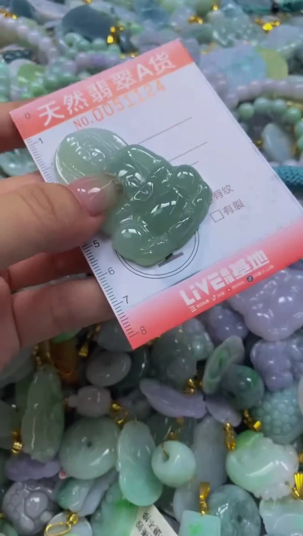 翡翠未镶嵌颈饰闪购0051124